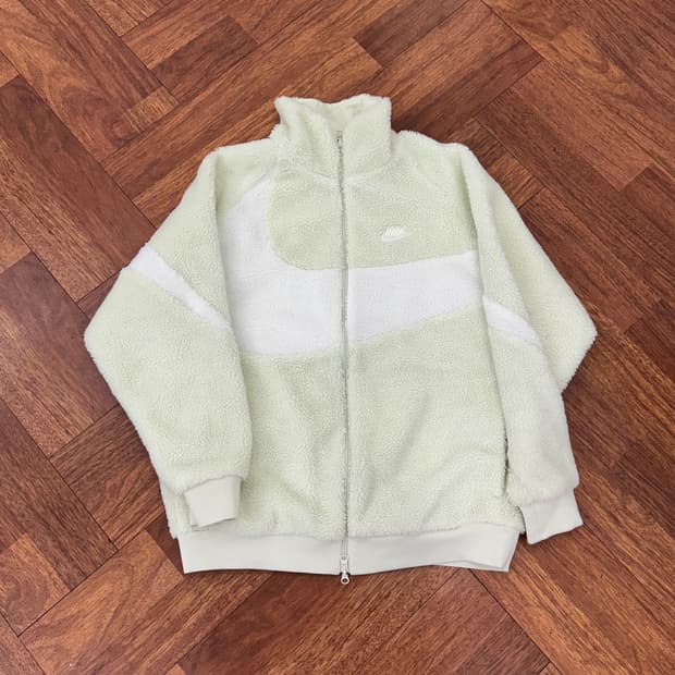 XL 나이키 스우시 풀집 리버서블 자켓