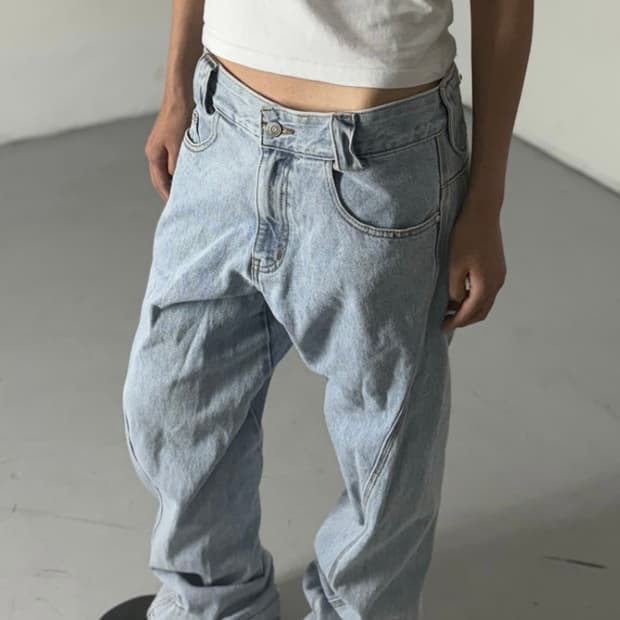 플라스틱 프로덕트 데님팬츠(새상품)