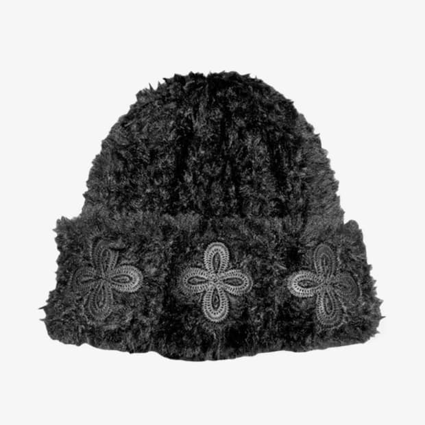 써저리 레더 패치 비니