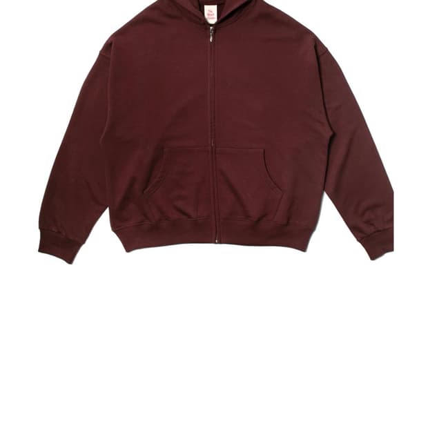뤡코즈 후드 집업 와인 2사이즈 판매