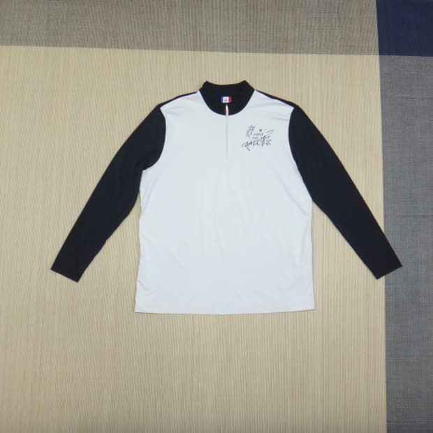 (110) 까스텔바작 남성 냉감 소매 반집업 티셔츠