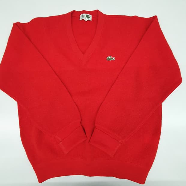 라코스테 울 브이넥니트