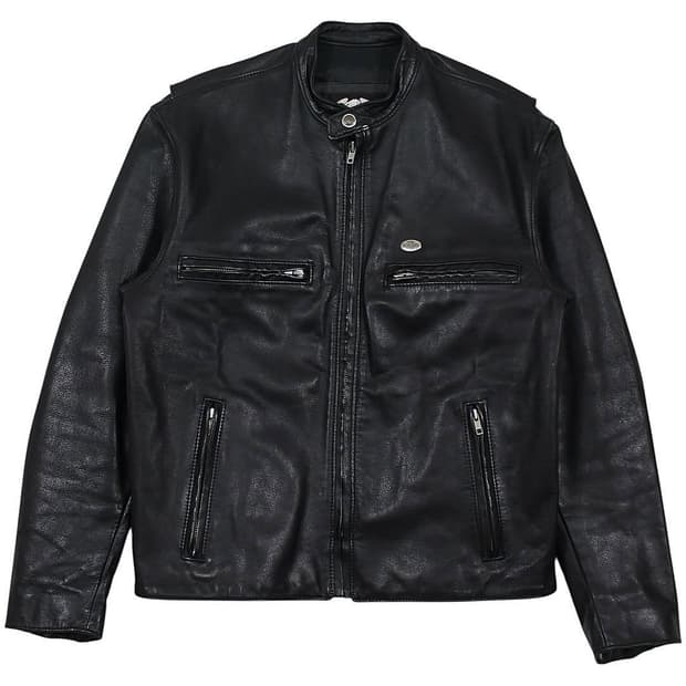 2001 USA 할리데이비슨 모터사이클 레더 자켓 빈티지 미국제 가죽