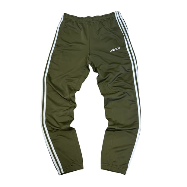 아디다스 올리브 그린 카키 트레이닝 조거 팬츠