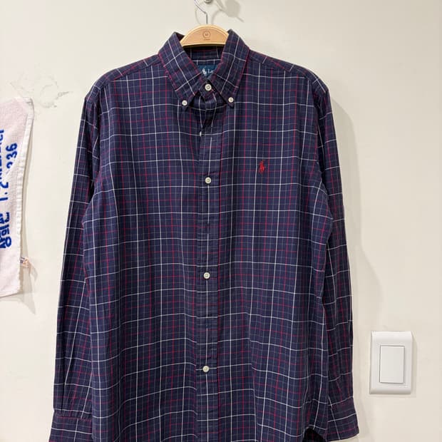 350. 폴로 체크 셔츠