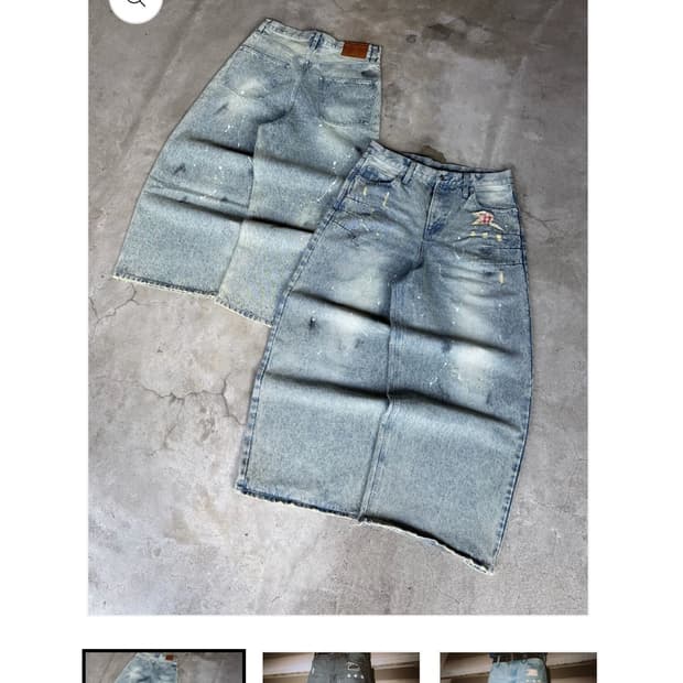 [구매글] BELVET Washed Faded Denim구해요