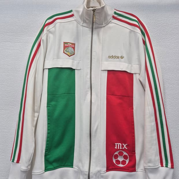 아디다스 멕시코 화이트 축구 대대대장급 / 110(정품)