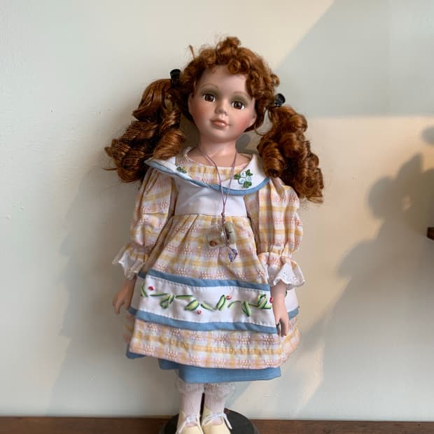 빈티지 포슬린 인형 Vintage Porcelain Doll