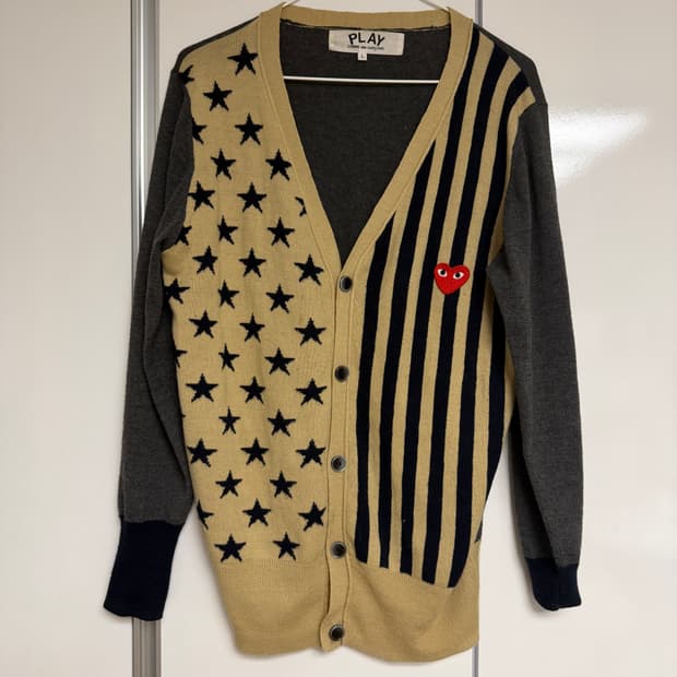 꼼데가르송 가디건 L