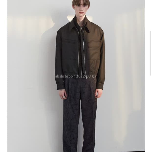 알렌느 3D 울 자켓 1사이즈