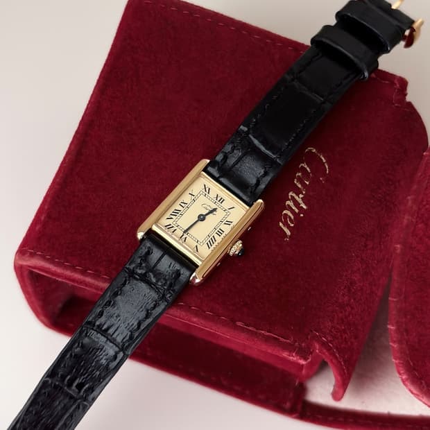 까르띠에 머스트 탱크 시계