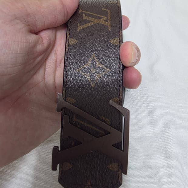 루이비통 모노그램 남성  벨트 정품