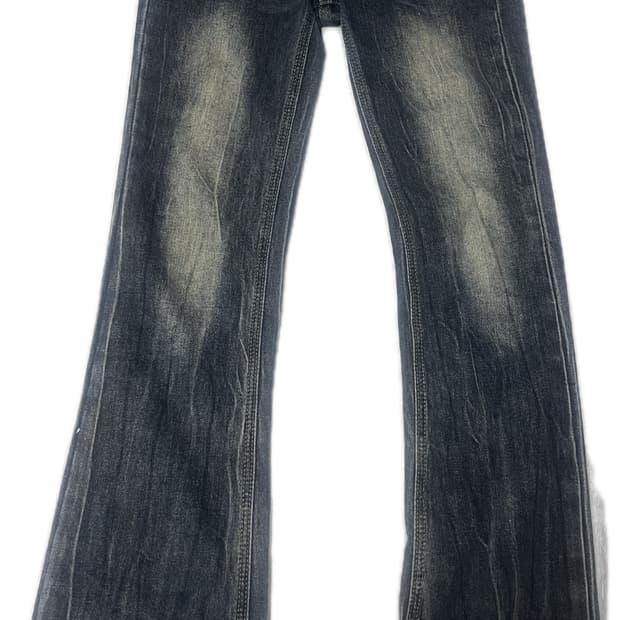 로우라이즈 부츠컷 팬츠