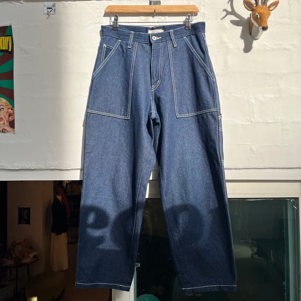 Niko and 니코앤드 데님 퍼티그 카펜터 팬츠 S