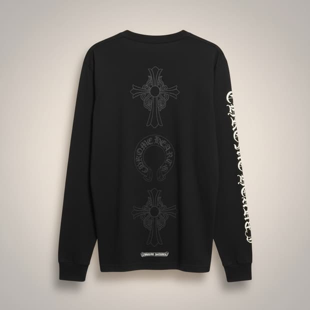 크롬하츠 홀스슈 라지크로스 롱슬리브