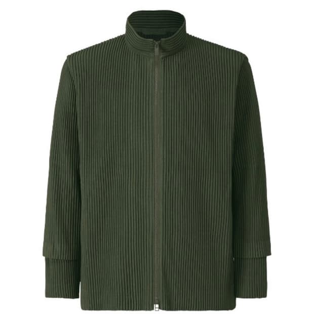 [3]옴므플리세 카고집업 블루종