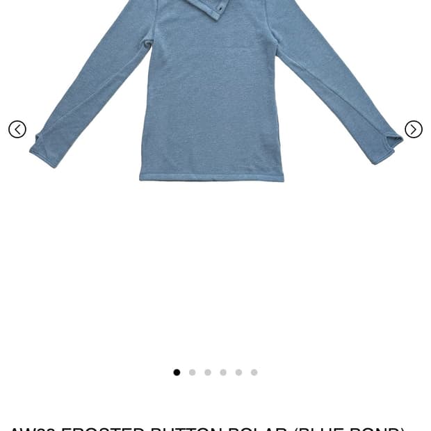Jichoi AW23 FROSTED BUTTON POLAR (BLUE P