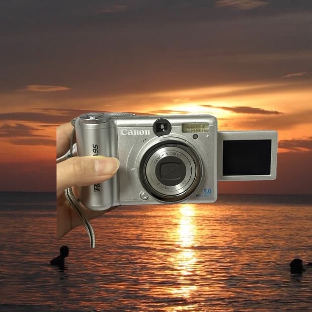 셀카 가능!) 캐논 파워샷 a95 (작례O)