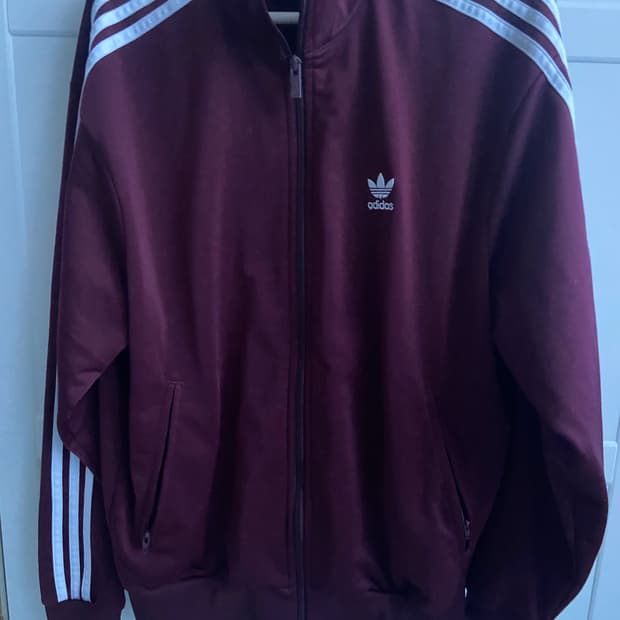 아디다스 파이어버드 버건디 져지