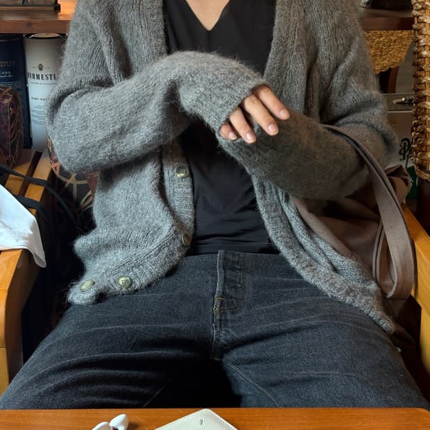 메종 마르지엘라 알파카 가디건