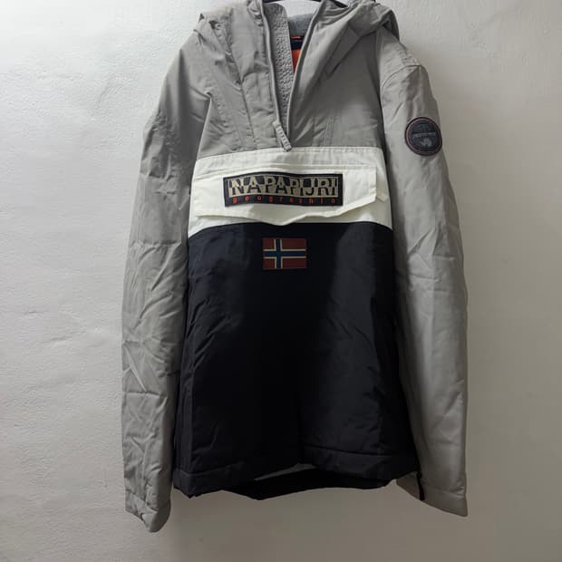 나파피리 반집업 나일론자켓