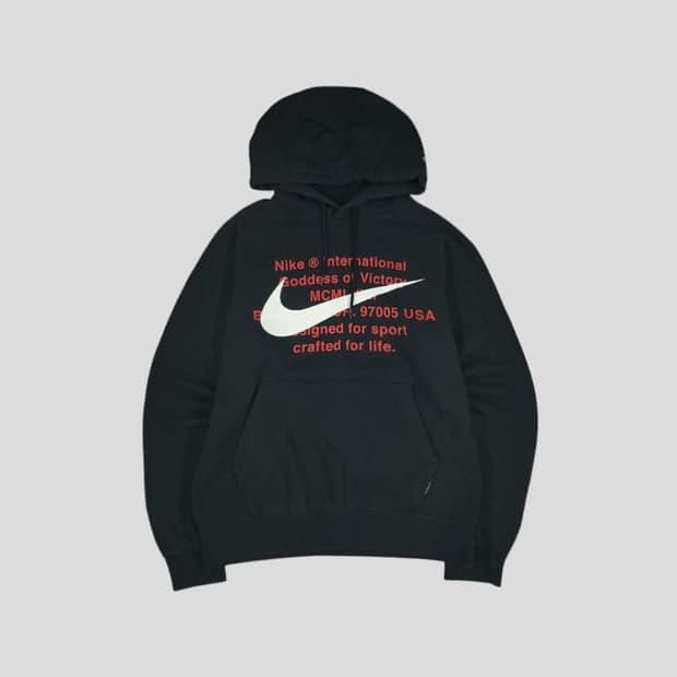 나이키 스우시 후드티 M