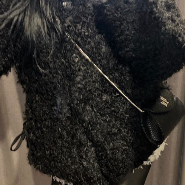 코이세이오 헤어리 퍼 자켓(실착 사진 o)