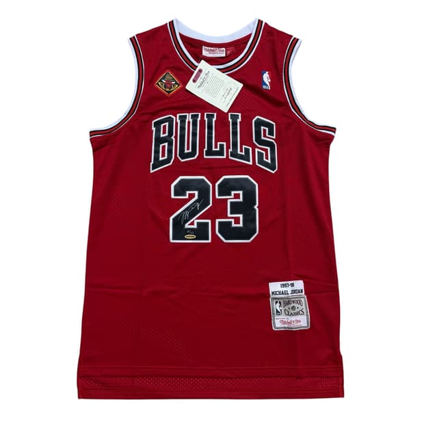 미첼엔네스 NBA 시카고 불스 마이클 조던 유니폼