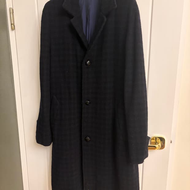 MASSIMO PIOMBO 남성 울 혼방 코트