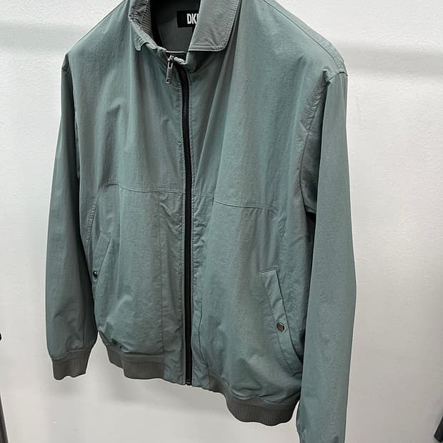 100) DKNY 나일론 블루종 