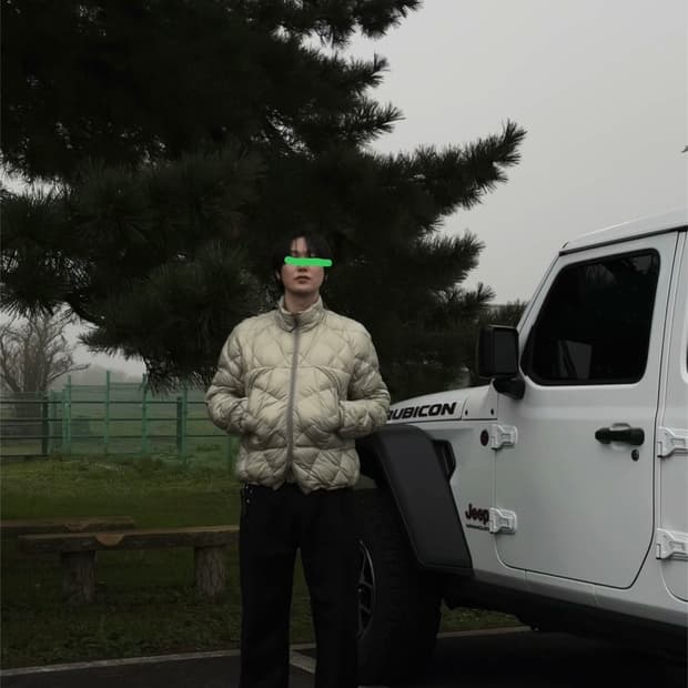 Roa 라이트 다운 패딩 그레이 M