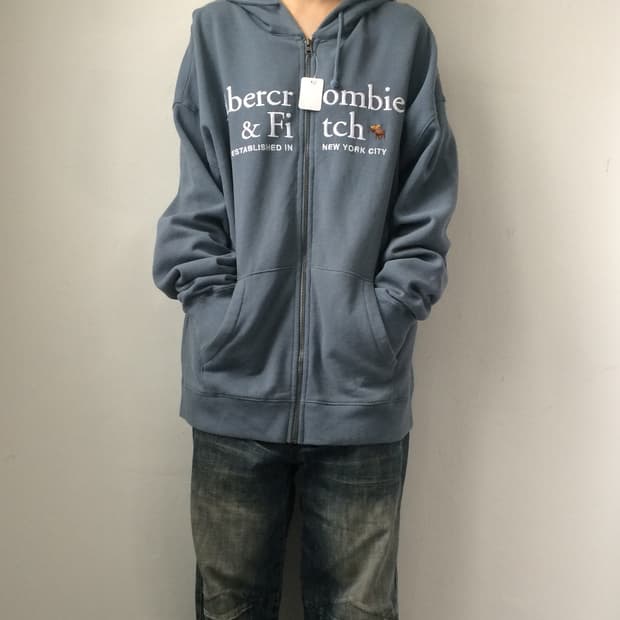 Abercrombie fitch hood zip up