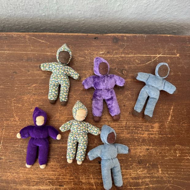독일)빈티지 Waldorf Pocket Dolls (핸드메이드)