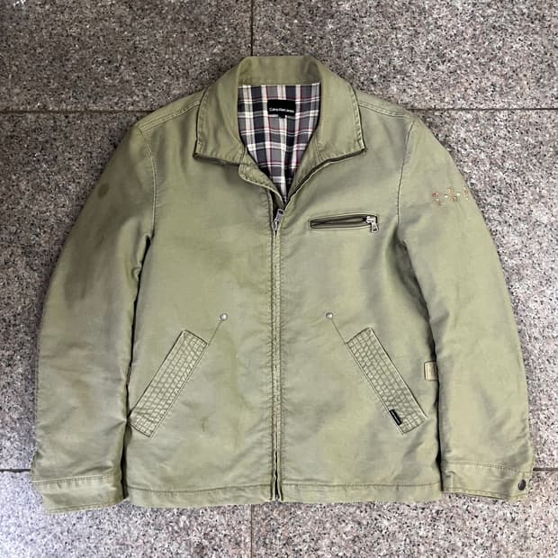 00‘s CK Jeans 몰스킨 워크 자켓