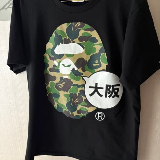 베이프 정품 오사카 티셔츠 M / 새상품급