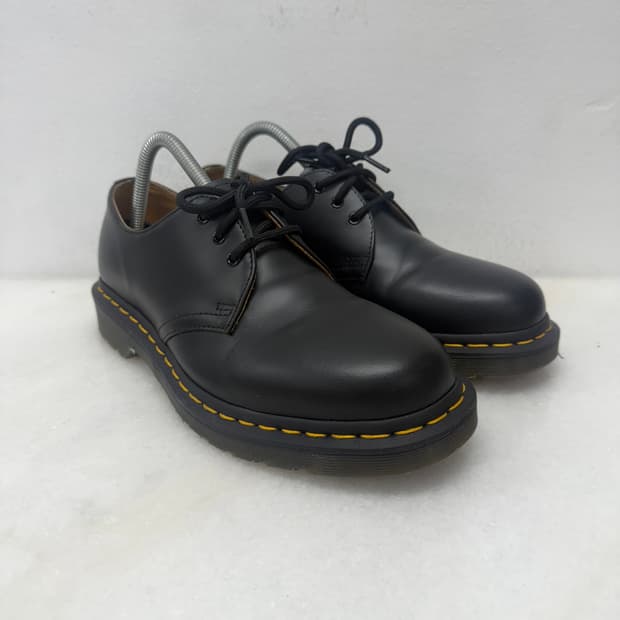 (UK6 250)닥터마틴.1461 11838 스무스 블랙.5회미만착