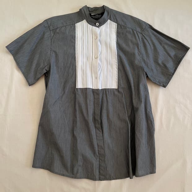 pintuck stripe shirt