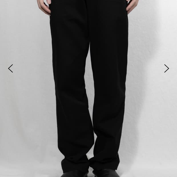 les pin trouser (black)