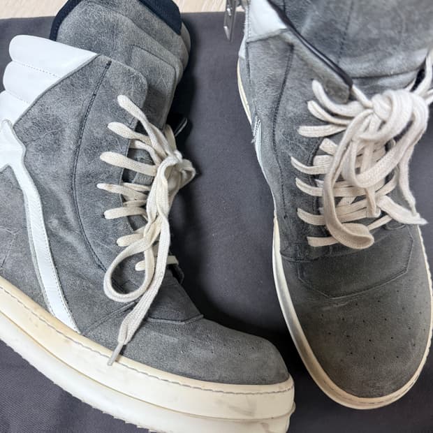 릭오웬스 지오바스켓 더스트 컬러 41.5