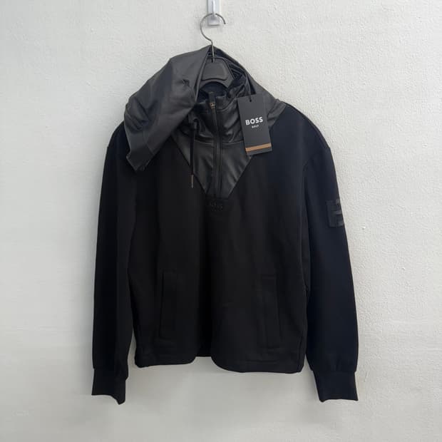 보스(BOSS) 골프 후드 집업 자켓 (S)