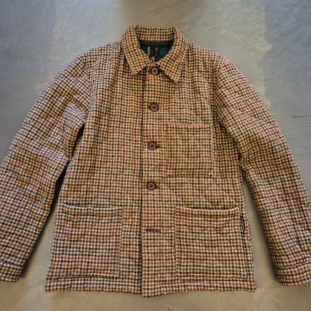 라벤햄 하운드투스 울 퀼팅 자켓