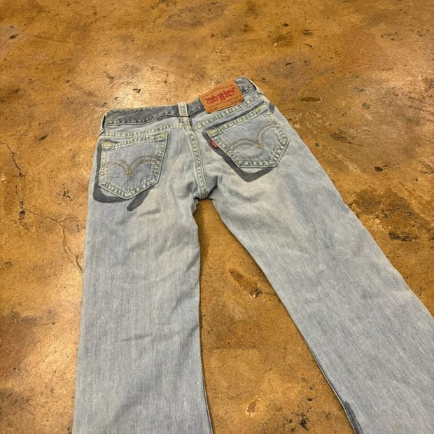 [정품] 리바이스 청바지 연청