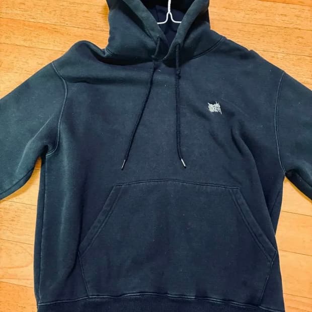 네이비 색상 브라운브레스TAG OG HOODIE s사이즈