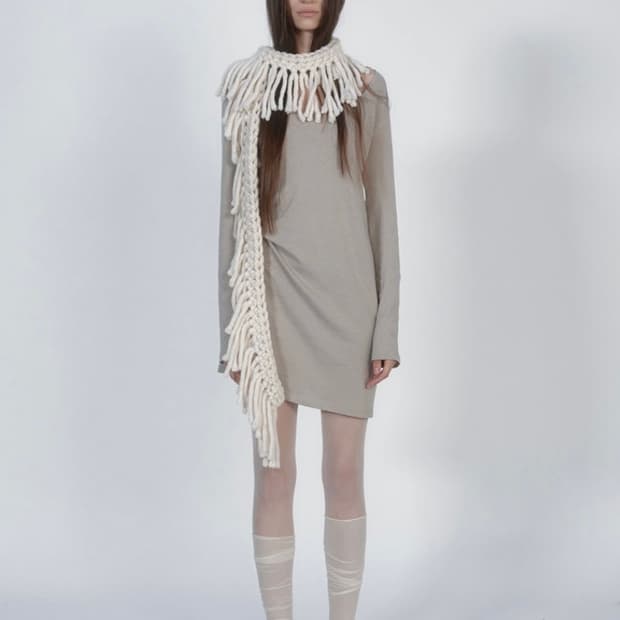 낫띵에브리띵 HANDMADE FRINGE SCARF