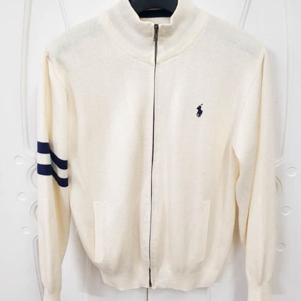 폴로랄프로렌 남성 니트 집업 100