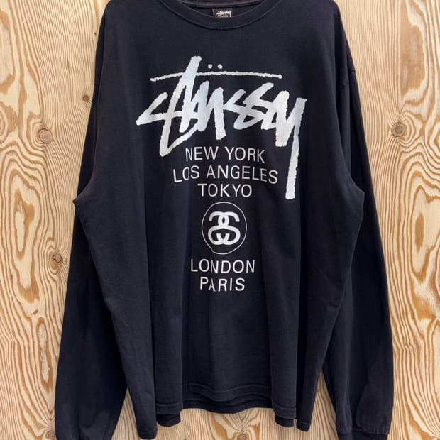 스투시 월드투어 롱슬리브