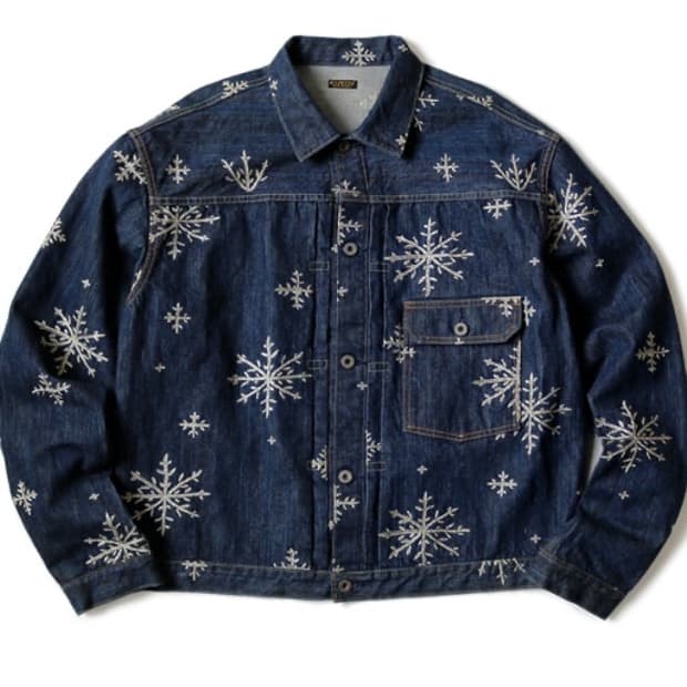 [2] 캐피탈 KAPITAL 21fw 눈꽃 데님 자켓