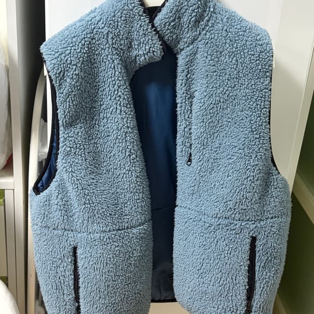 브라운야드 리버시블 셰르파 베스트