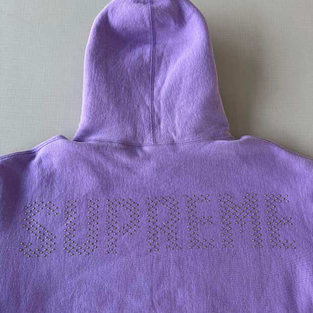 Fw18 슈프림 Studded 후드티