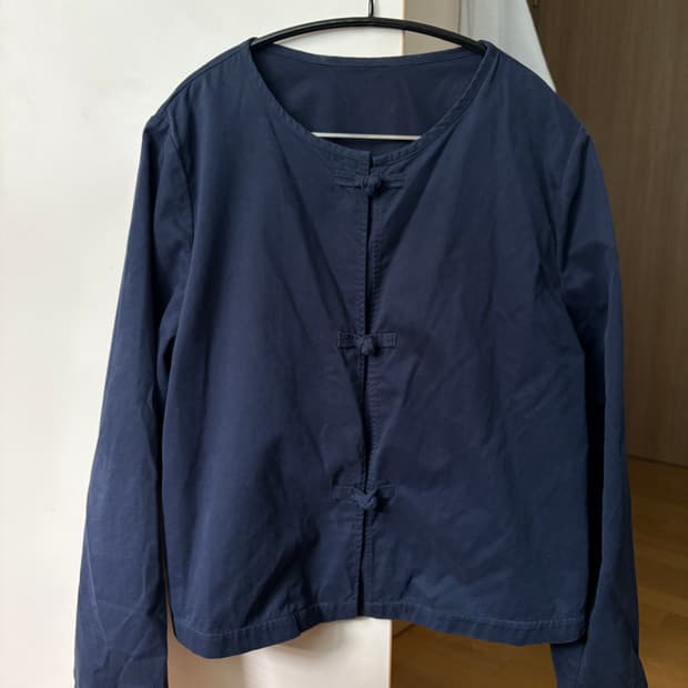 에프터먼데이 loa 오리엔탈 버튼 가디건 셔츠